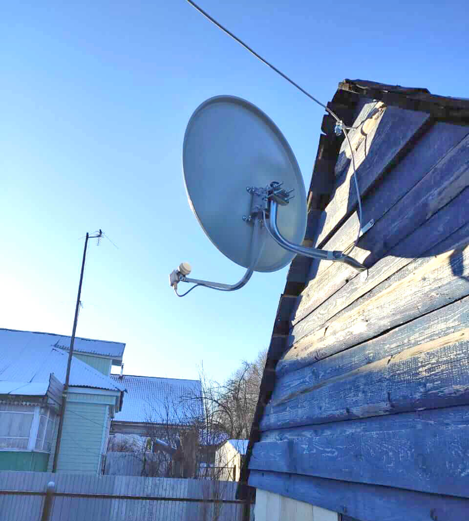 Установка антенн спутникового ТВ в Можайске: фото №2